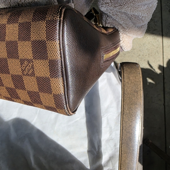 Louis Vuitton Damier Brown Leather Bag - Picture 15 of 16